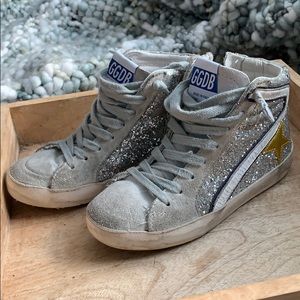 Golden Goose | Shoes | Golden Goose Kids Tennis Shoes Ggdb | Poshmark